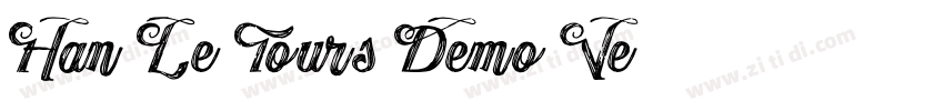 Han Le Tours Demo Ve字体转换